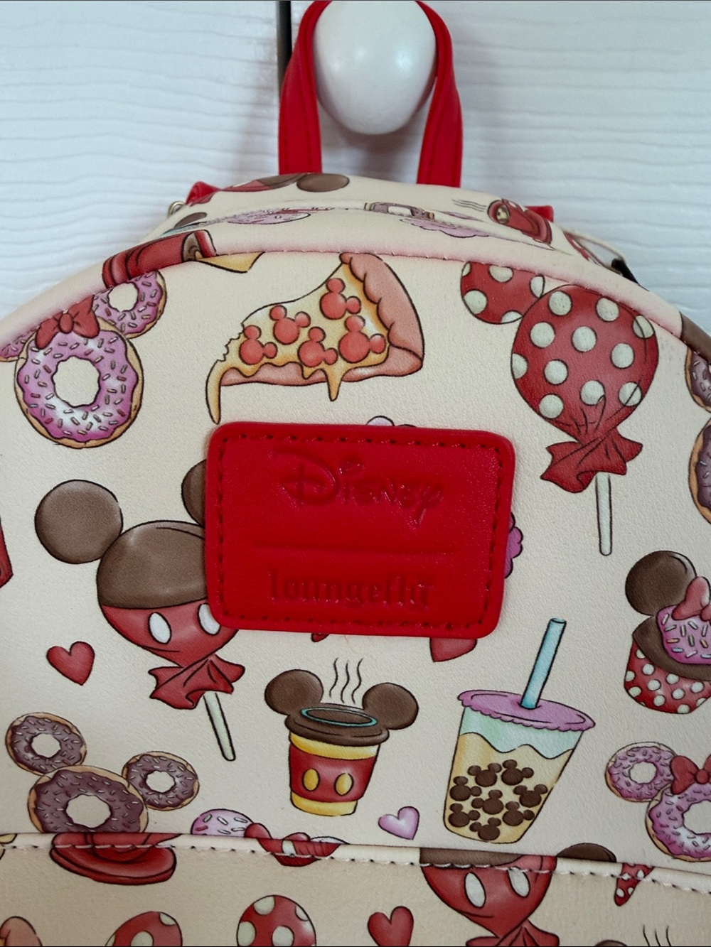 Disney loungefly valentines sweet treats mini backpack - Picture 2 of 8